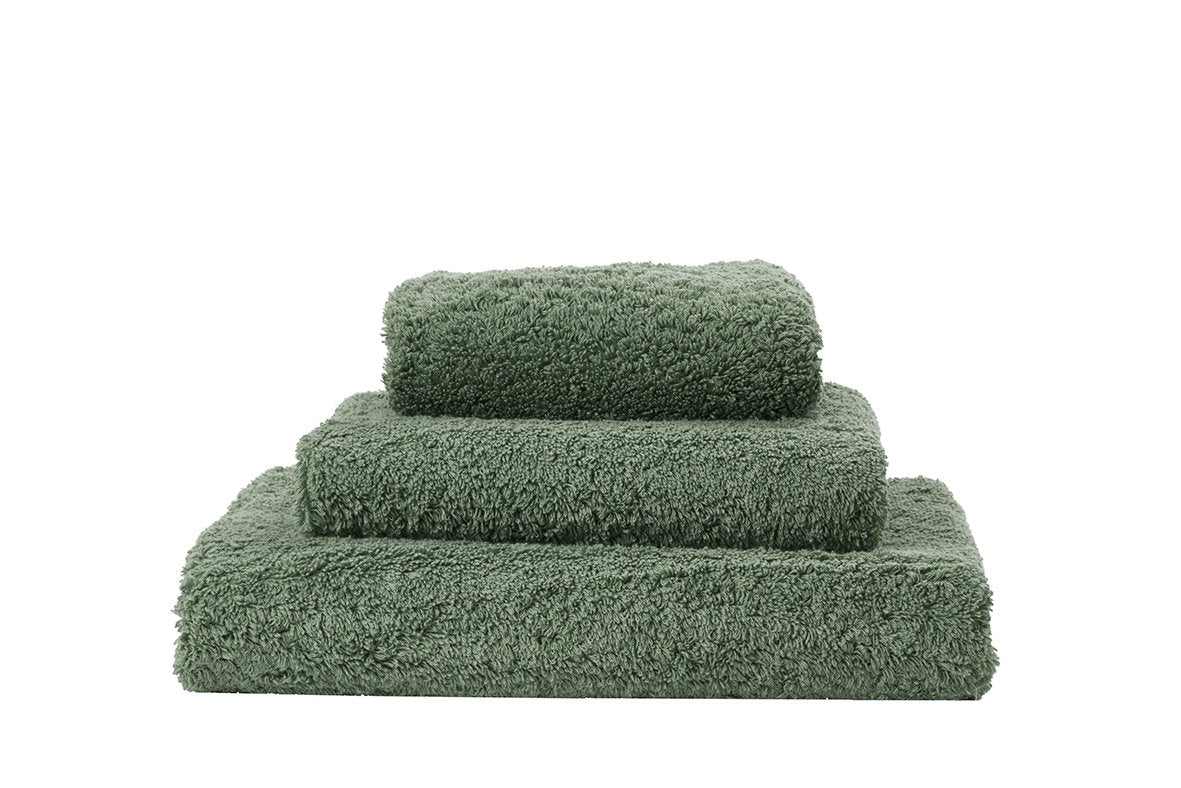 Abyss Super Pile Evergreen Towels - Fig Linens