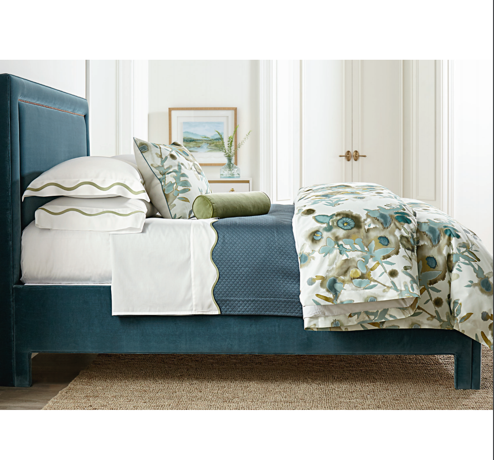 Open Spaces Beige &amp; Teal Bedding by Legacy Home | Fig Linens