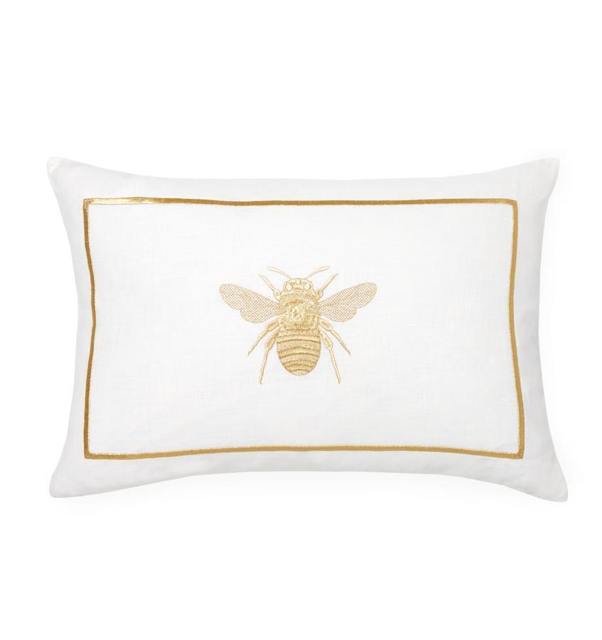 Ronzio White Decorative Pillow by Sferra | Fig Linens and Home