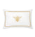 Ronzio White and Gold Decorative Pillow by Sferra | Fig Linens and Home