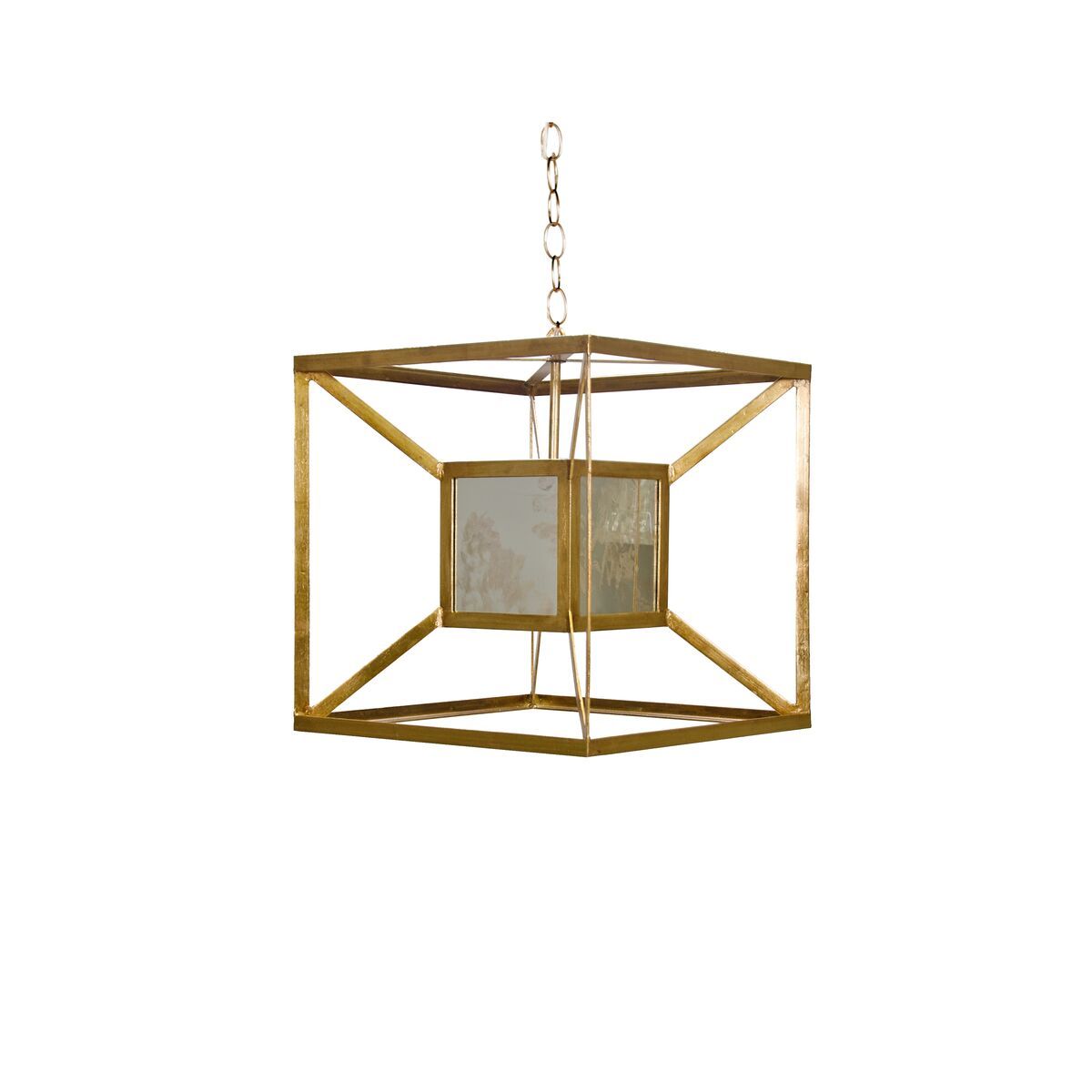 Maxwell Box Pendant Light by Worlds Away | Fig Linens and Home