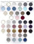 Fig Linens - Athens Bath Accessories by Mike + Ally  - Enamel Colors