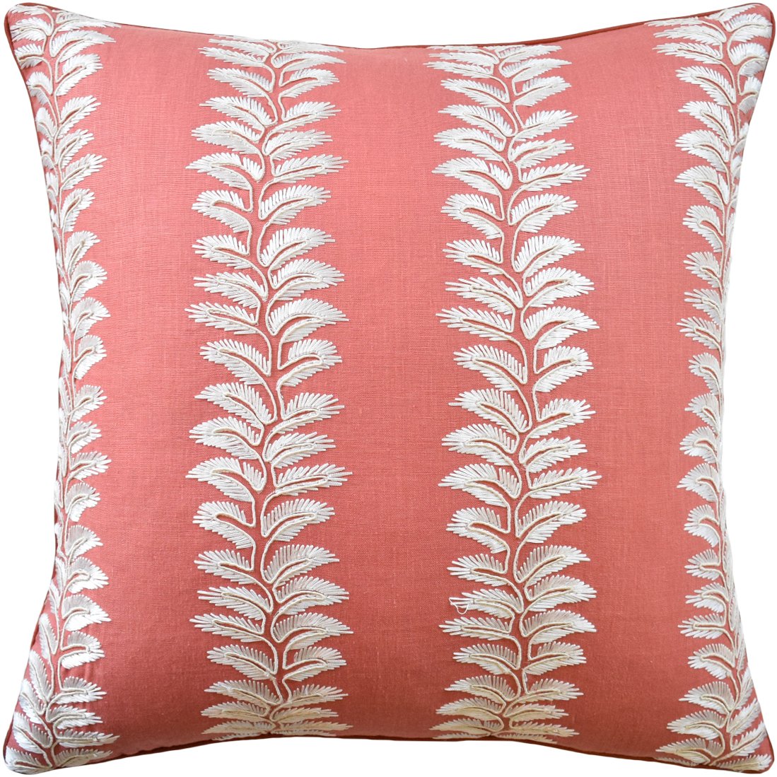Bradbourne Coral Pillow - Ryan Studio at Fig Linens and Home