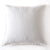 Fig Linens - Pom Pom at Home Montauk White Large Euro Pillow