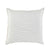 Fig Linens - Pom Pom at Home - Blake Cream and Grey euro pillow