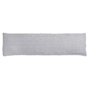 Fig Linens - Pom Pom at Home Bedding - Logan Navy Linen Body Pillow