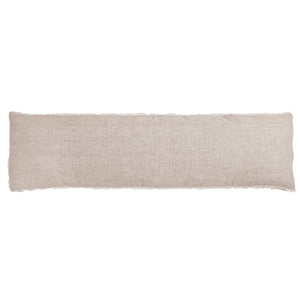 Fig Linens - Pom Pom at Home Bedding - Logan Terra Cotta Linen Body Pillow