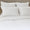 Fig Linens - Pom Pom at Home - Blake White & Ocean Linen Duvet, Shams, Pillows