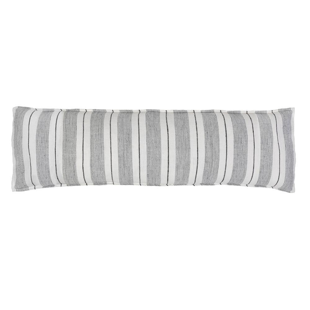 Pom Pom at Home - Laguna Grey & Charcoal  Body Pillow Fig Linens 
