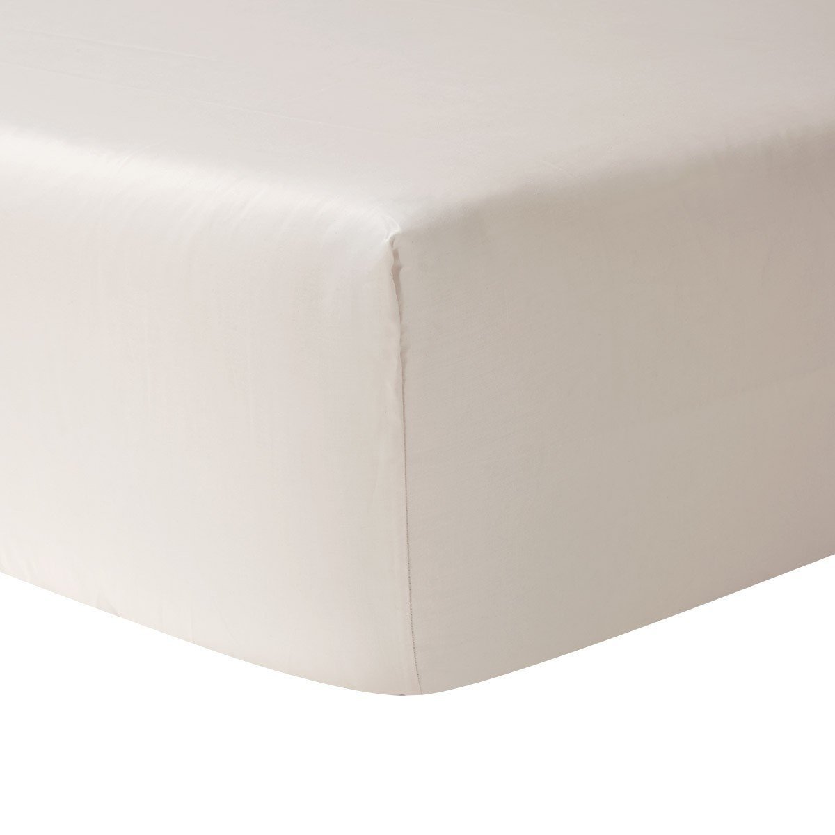Fig Linens - Triomphe Sheeting by Yves Delorme - Nacre Fitted Sheet