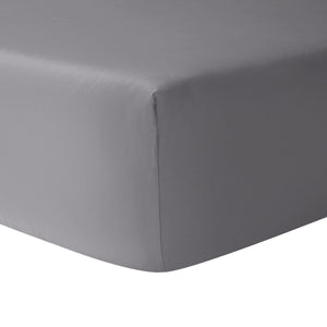 Fig Linens - Triomphe Sheeting by Yves Delorme - Platine Fitted Sheet
