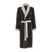 Lord Onyx Bathrobe by Hugo Boss | Fig Linens and Home - Black bathrobe