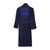 Iconic Navy Kimono Bath Robe by Kenzo | Fig Linens - Front 