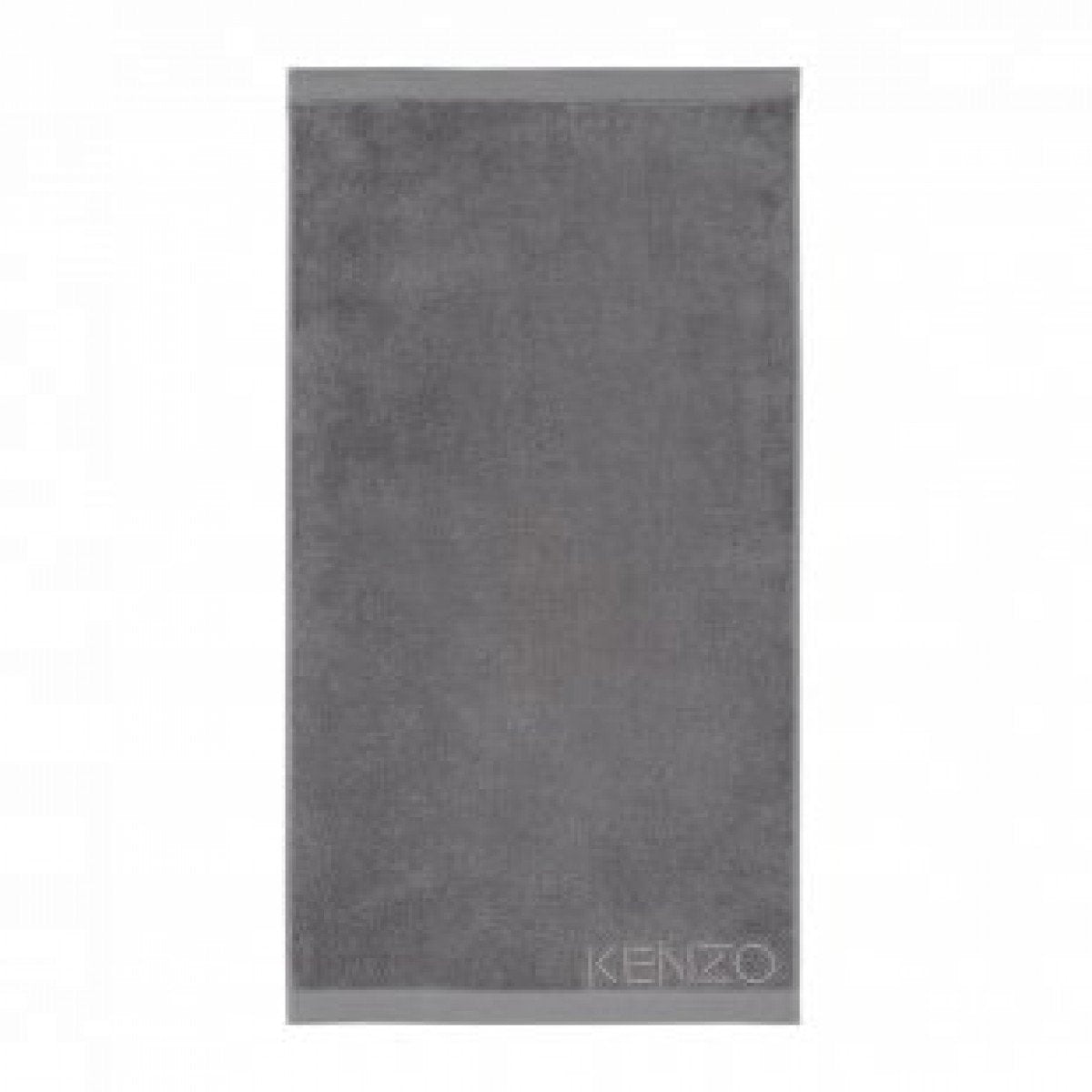 Iconic Gris Gray Bath Sheet by Kenzo | Fig Linens