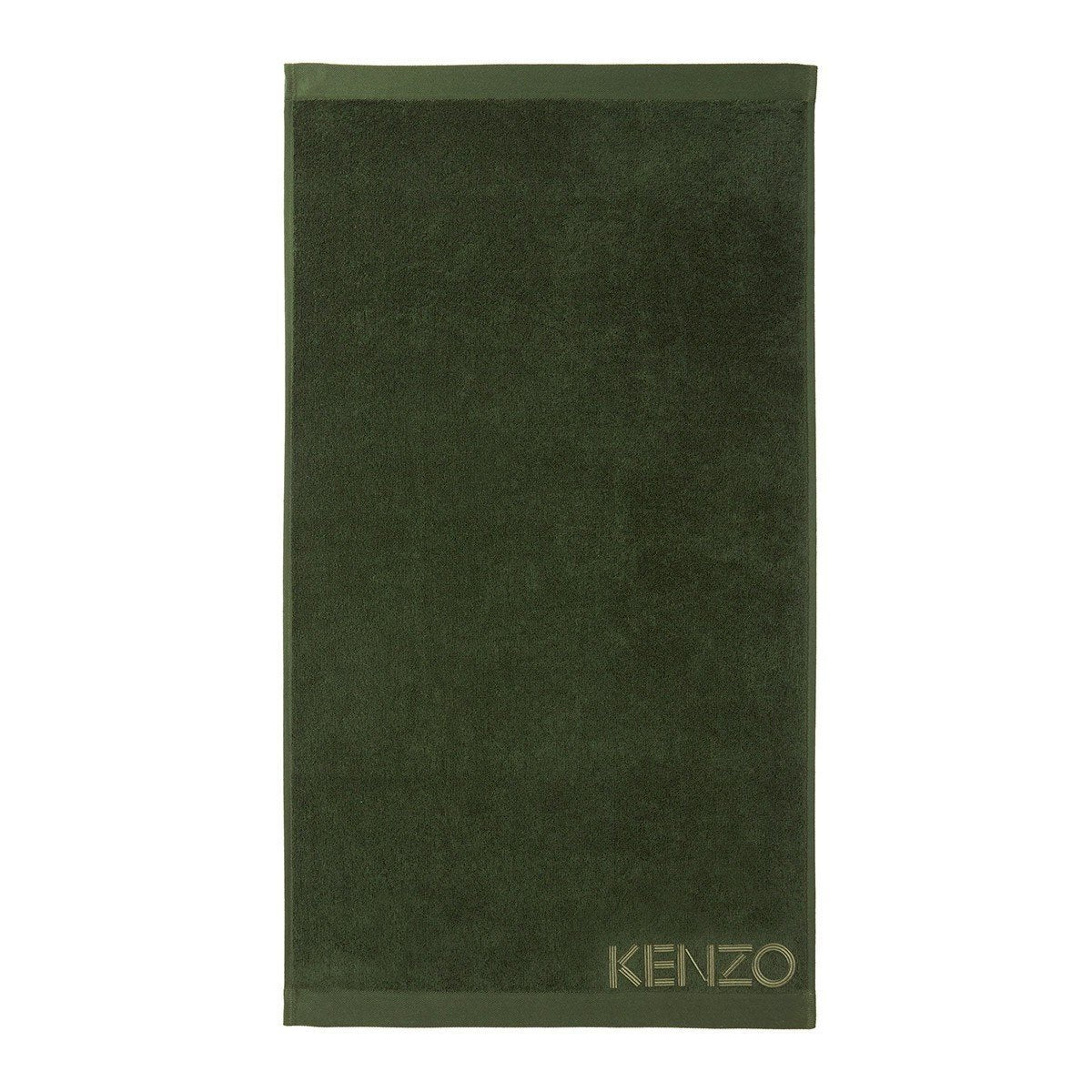 Iconic Khaki Bath Sheet by Kenzo | Fig Linens 