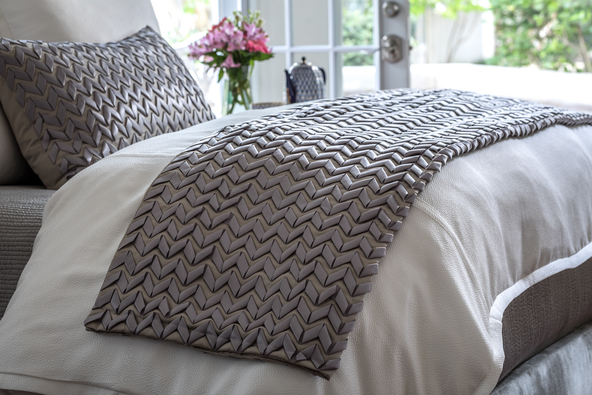 Ultra Pewter Throw - Lili Alessandra at Fig Linens and Home
