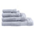 Le Jacquard Français | Caresse Cloud Gray Bath Collection | Fig Linens - Washcloth, Towels