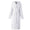 Hera White Bathrobe by Le Jacquard Français | Fig Linens - Hooded bath robe, pockets, belt