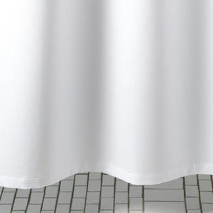 Birdseye Pique White Shower Curtain by Matouk | Fig Linens