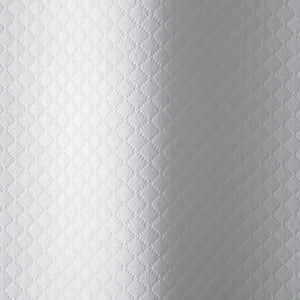 Diamond Pique by Matouk - White shower curtain - Fig Linens