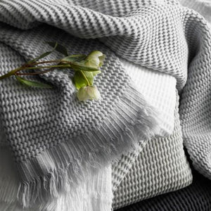 Fig Linens and Home - Kiran Bath Collection by Matouk - Turkish towels 