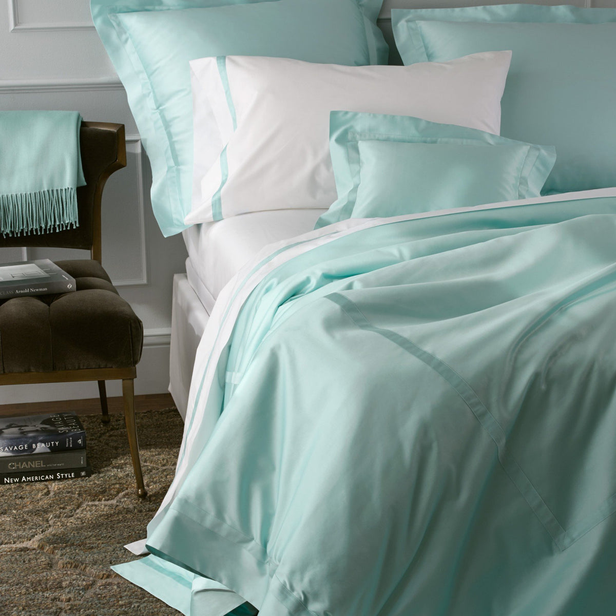 Nocturne Duvet Covers by Matouk | Fig Linens and Home