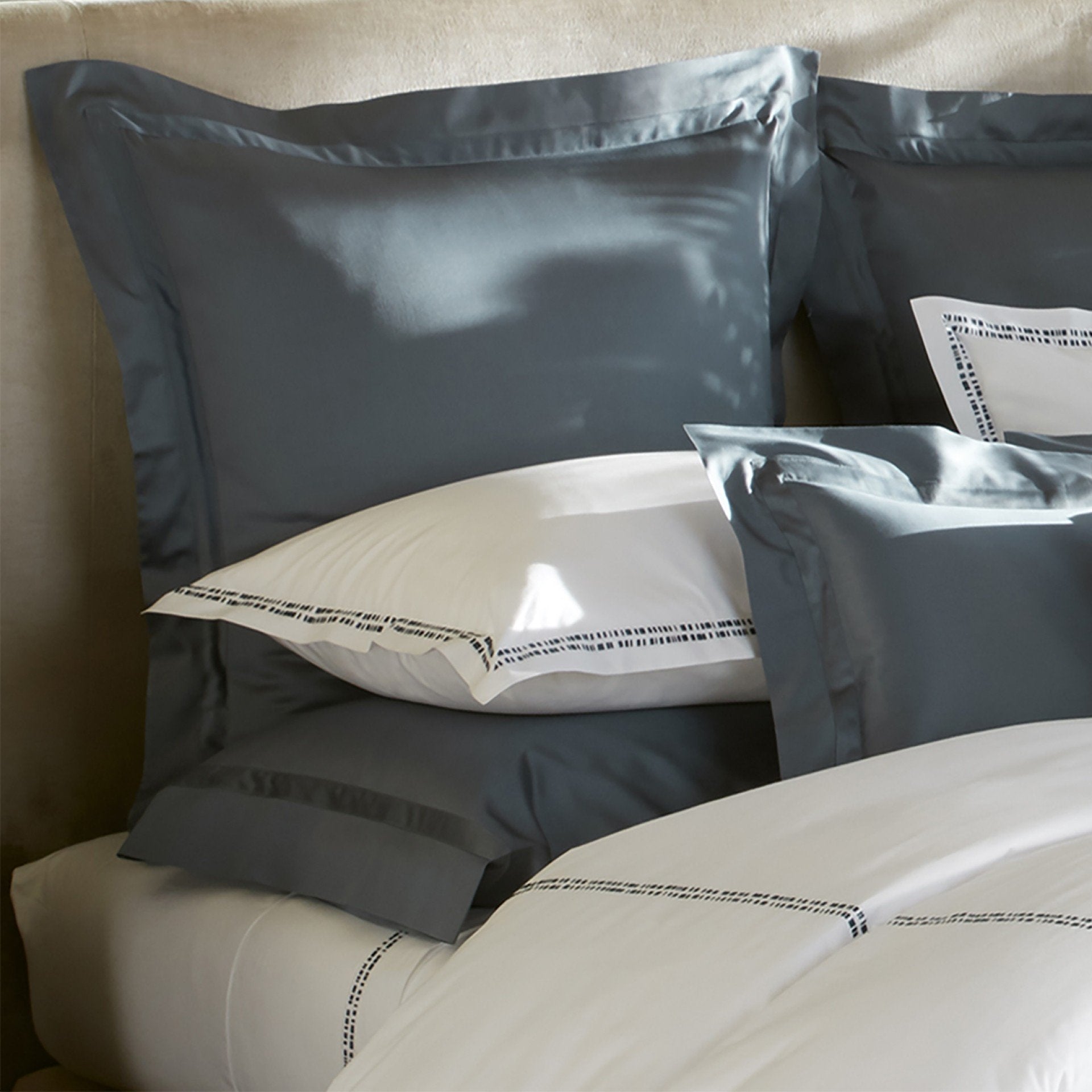 Nocturne Shams by Matouk | Fig Linens and Home