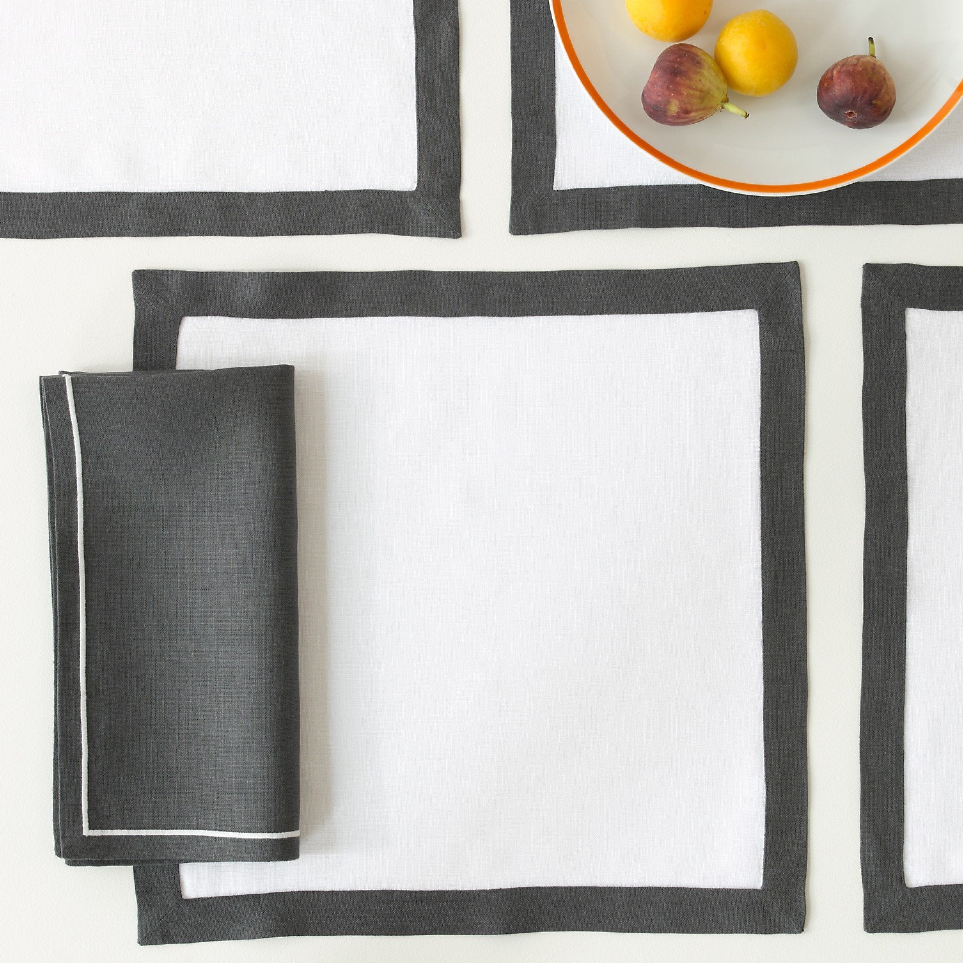 Matouk Casual Couture Square Placemats | Fig Linens and Home