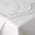 White Table Padding - Table protector by Matouk | Table Pad at Fig Linens and Home 