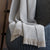 Cashmere Throw with Fringe - Cleo by Matouk - Fig Linens and Home