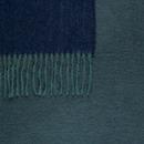 Cashmere Throw - Paley Luxury Cashmere Throw by Matouk - Jade / Navy at Fig Linens and Home