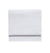 White bath towels with gray stripe - Aura by Sferra - Fig Linens
