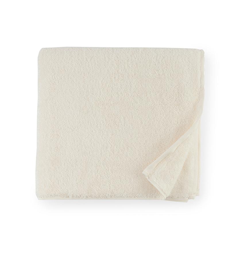 Fig Linens - Sarma by Sferra - Turkish Cotton bath towels - Ivory towel