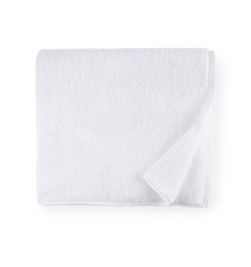 Fig Linens - Sarma by Sferra - Turkish Cotton bath towels - White towel