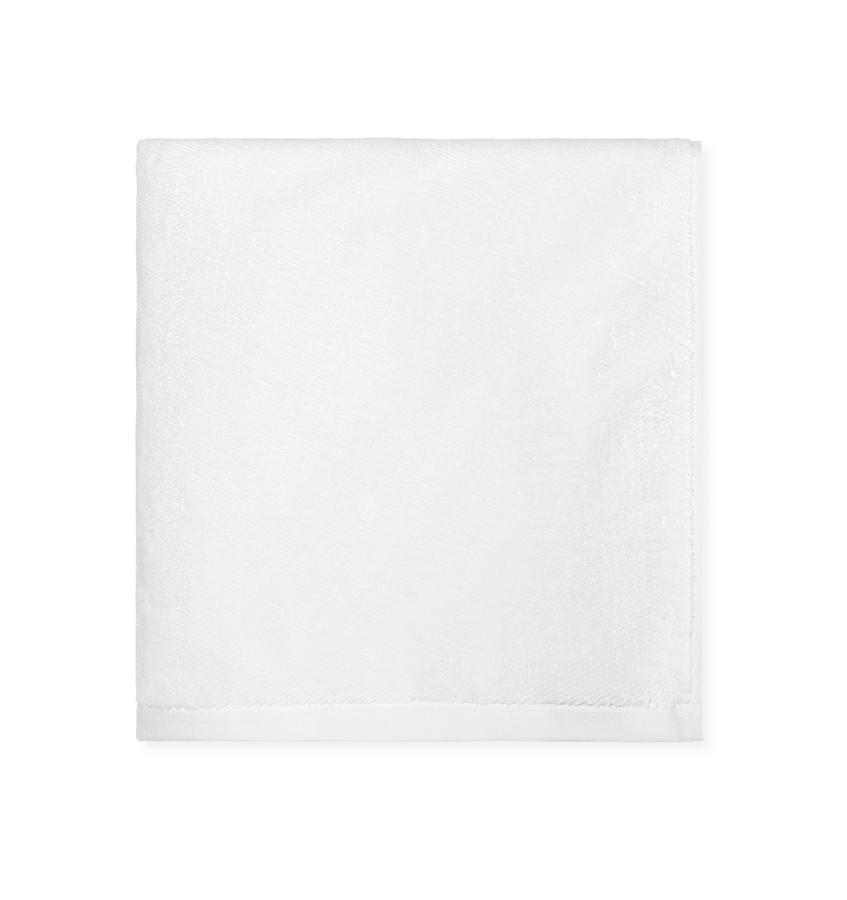 White bath towels - Canedo white by Sferra - Fig Linens and Home