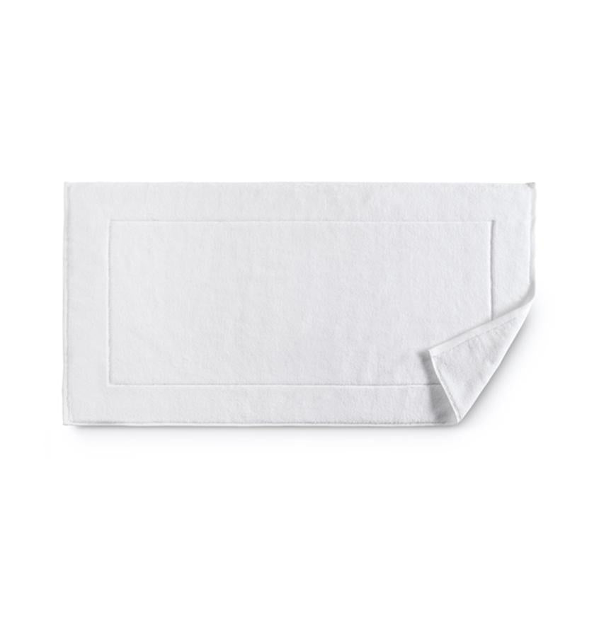 Fig Linens - Sarma by Sferra - Turkish Cotton bath mat -  White bath mat