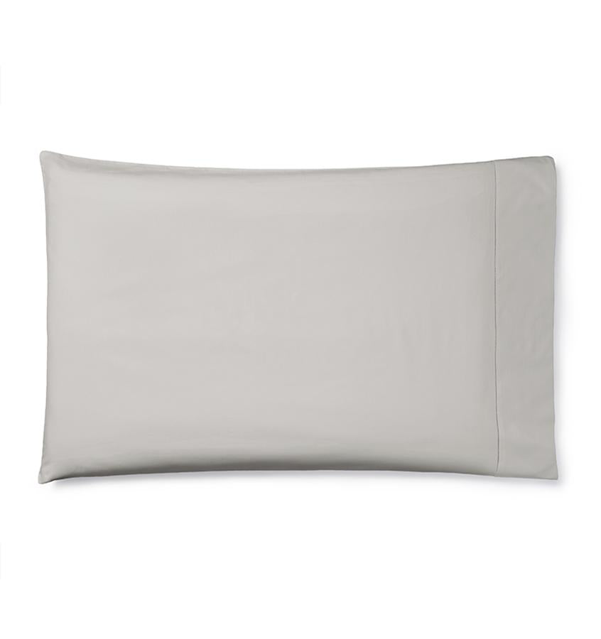 Celeste Sheeting by Sferra | Fig Linens - Pillowcase gray