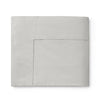 Celeste Sheeting by Sferra | Fig Linens - gray flat sheet