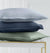 Fig Linens - Favo Seagreen Bedding Collection by Sferra - Shams