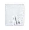 Fig Linens - Bari Coverlets and Shams by Sferra - White blanket cover, coverlet  