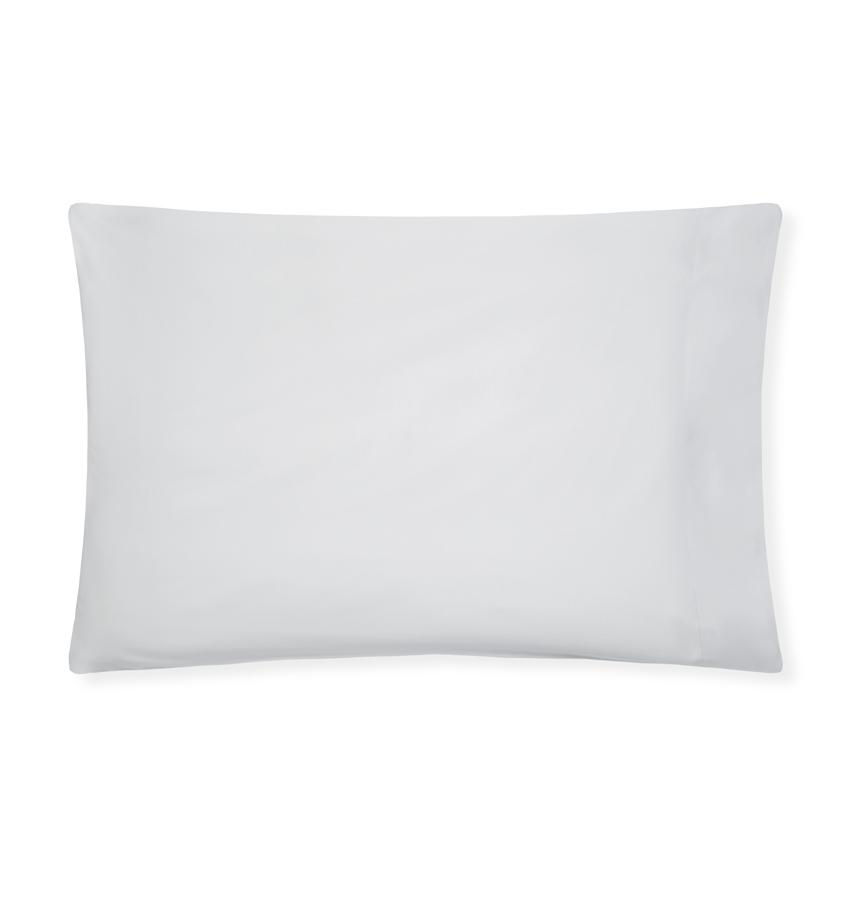 Corto Celeste Tin Bedding Collection by Sferra | Fig Linens - Light gray pillowcase