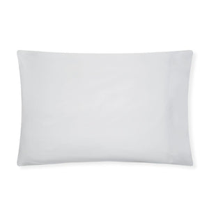 Corto Celeste Tin Bedding Collection by Sferra | Fig Linens - Light gray pillowcase