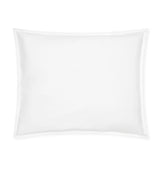 Corto Celeste White Bedding Collection by Sferra | Fig Linens - White sham