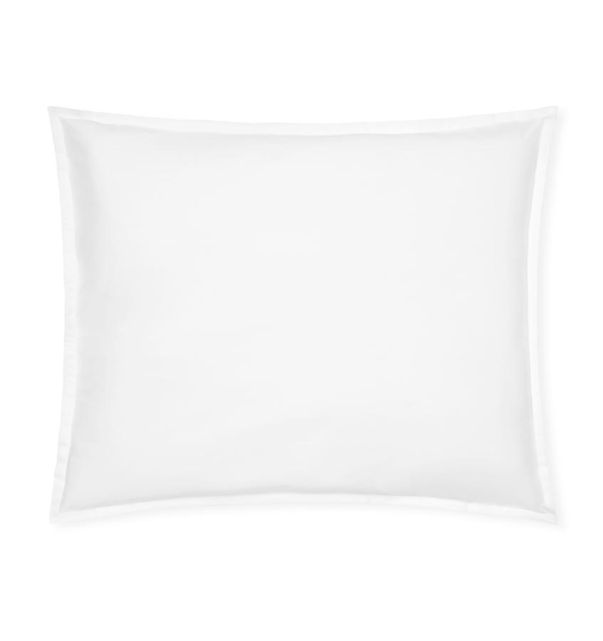 Corto Celeste White Bedding Collection by Sferra | Fig Linens - White sham