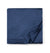 Fig Linens - Favo Delft Bedding Collection by Sferra - Navy blue coverlet