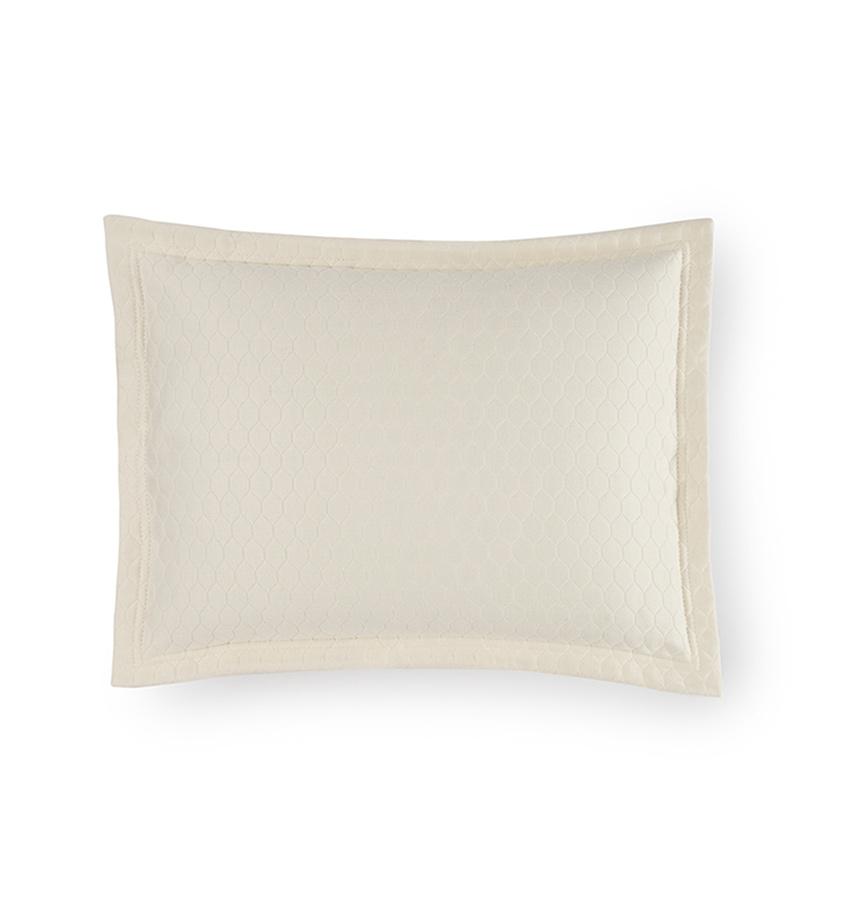 Favo Bedding Collection by Sferra | Fig Linens - Ivory sham