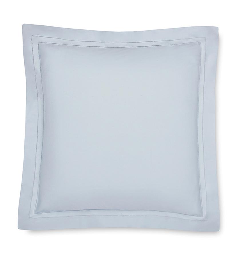 Finna Sky Bedding Collection by Sferra | Fig Linens - Blue continental sham