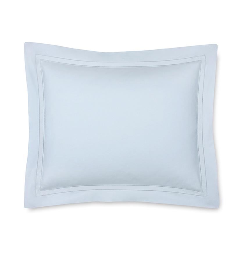 Finna Sky Bedding Collection by Sferra | Fig Linens - Blue sham