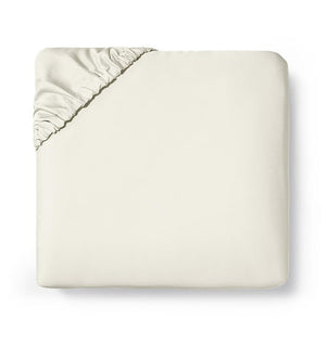 Sfrerra Bedding | Fiona Sheeting and Cases | Fig Linens - Ivory fitted sheet