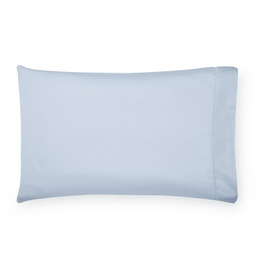 Fiona Powder Bedding Collection by Sferra | Fig Linens - Blue pillowcase